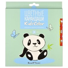 Карандаши цветные 24 цв. KidsColor Панда, 30-0105-1 Bruno Visconti