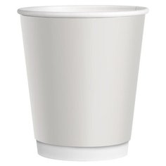 Стакан одноразовый бумажный 2-сл. 250 мл, цв. в ассортименте VIP 6 шт/уп 3 шт.