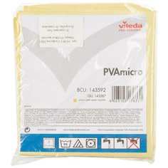 Салфетки хозяйственные Vileda ПВА Микро 35х38см желтые 5шт/уп 143592