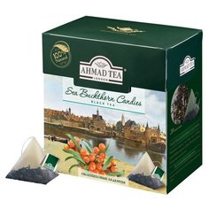 Чай Ahmad Tea облепиховые леденцы черный пирамидки,20пак/уп 1402 2 шт.