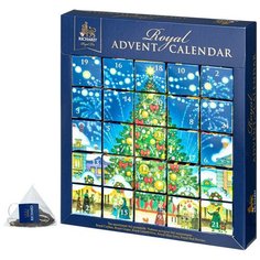 Чай Richard Royal Advent Calendar новогодние пазлы, 25 пирамидок
