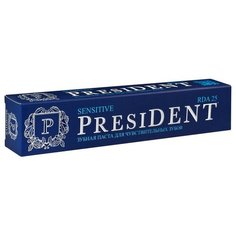 Зубная паста PRESIDENT Sensitive (25 RDA) 75 мл