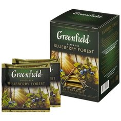 Чай Greenfield Blueberry Forest черн. пирамидки фольг. 20 пак/ 0902-08 2 шт.