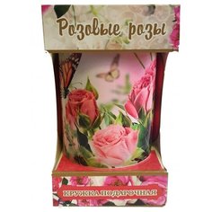 Чай черный Розовые розы кружка в картоне 50грх12 К2 3352 Abigail