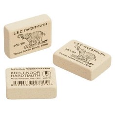 Ластик KOH-I-NOOR ELEFANT 300/80 8х26х19мм Чехия 29 шт.