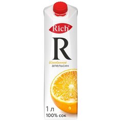 Сок Rich апельсин 1л 2 шт.