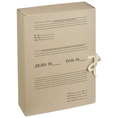 Короб архивный Отчет Архив Attache на завязках 80 мм 3 шт.