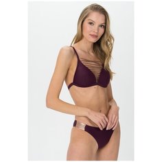 Купальник бикини LORA GRIG, размер 44, бордовый