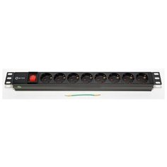 Сетевой фильтр 5bites PDU819A-07 для 19" шкафов 1U 8 розеток