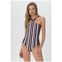 Слитный купальник LORA GRIG, размер 46, коричневый