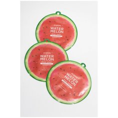 Тканевая маска для лица Water Melon Mask Sheet, арбуз, набор 3 шт. 20018721_набор3шт. Без цвета Holika Holika