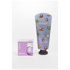 Набор увлажняющий крем с черникой и скраб для тела, 55 г + 200 мл 9900011041393_набор Без цвета 55 г + 200 г Frudia
