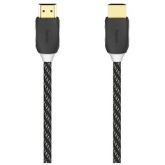 Кабель Hama H-205447 00205447 HDMI HDMI, 3 м, черный, плоский