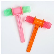 Аэлита Погремушка «Молоток», цвета микс