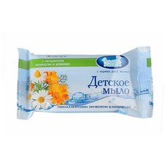 Наша Мама Мыло туалетное детское «Наша Мама» календула и ромашка, 90 г