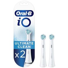 Насадка для зубных щеток Oral-B iO Ultimate Clean White, 2 шт