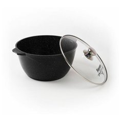Кастрюля 5л 45802 АП Гранит black ,шт (1024614) Мечта