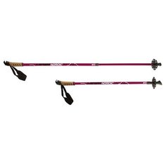 Палки для скандинавской ходьбы Larsen Nordic Bordo раздвижные 90-140см