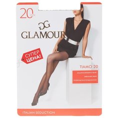Колготки Glamour Tiamo, 20 den, размер 5-XL, miele (бежевый)