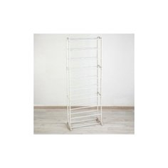 Полка для обуви, 10 ярусов, белая, 50 х 24,5 х 140 см Homsu