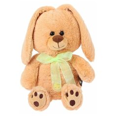 MaxiToys Мягкая музыкальная игрушка «Зайка Беляк с бантиком», 20 см, микс