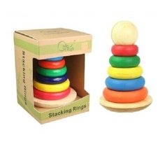 Пирамида "Неваляшка" 6 колец Mi Toys