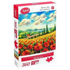 Пазлы 300-499 эл. (8-9 лет) Оригами Пазл 360эл Маковое поле Origami