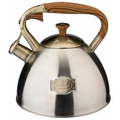 Чайник из нержавеющей стали Kelli KL-4553 3 л (серебристый)