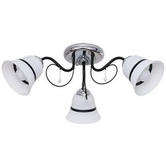 ЭкономСвет Люстра ЭкономСвет "045Bx3". Хром+черный