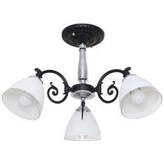 ЭкономСвет Люстра ЭкономСвет "020x3". Хром+черный