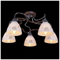 Reluce Люстра Reluce "39971x5". Хром+коричневый