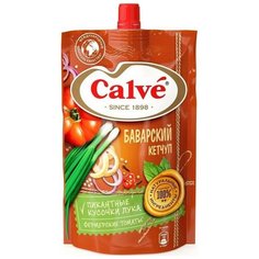 Кетчуп Calve Баварский дой-пак, 350 г 3 шт.