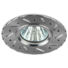 Спот встраиваемый Эра KL41 SL, MR16,12V/220V, 50W серебро (100/2100) ERA