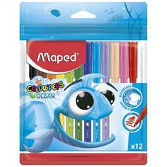 Фломастеры MAPED COLOR"PEPS OCEAN 12 шт. 845720 2 шт.