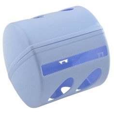 Держатель для туалетной бумаги Aqua BQ1512-К/BQ1512ГЛП голубой 3 шт.
