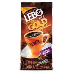 Кофе молотый LEBO GOLD для заваривания в чашке 100г 2 шт.