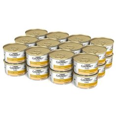 Корм влажный Gourmet Gold Паштет 85 г консервы для кошек, с индейкой 1х24