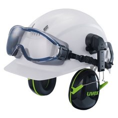 Наушники противошумные UVEX K1H на каску (артикул производителя 2600.201)