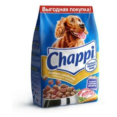 Корм сухой Cappi мясное изобилие, пакет, 2,5 кг Chappi