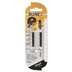 Пилка 100x75мм по дереву/фанере чистый пил T101D 2шт/уп Runex 555102-2 3 шт.