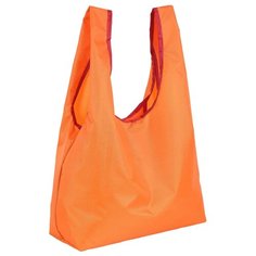 Сумка хозяйственная складная, оранжевая/красная, арт. П7120 Polar