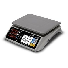 Весы торговые настольные M-ER 328 AC-32.5 TOUCH-M LED (RS232, USB) Mertech