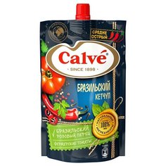 Кетчуп Calve Бразильский дой-пак, 350 г 3 шт.