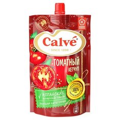 Кетчуп Calve томатный дой-пак, 350 г 3 шт.
