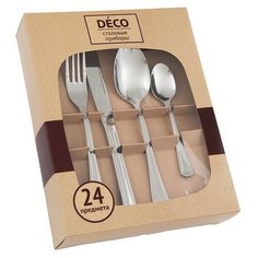 Набор столовых приборов 24пр. BONN (63 795) Deco