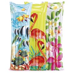 Матрас пляжный "Стильный", 183 х 69 см, цвета микс, 59720NP INTEX