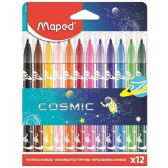 Фломастеры Maped COLOR"PEPS JUNGLE COSMIC 12 цветов, 845442 2 шт.