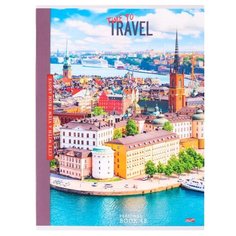 Тетрадь общая А4 48л клетка,скрепка,мел.обл.время путешествий 48-8106 6 шт. Проф Пресс