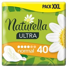 Прокладки женские гигиенические NATURELLA Ultra Camomile Normal Quatro 40шт