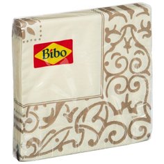 Салфетки бумажные 33x33см Gold 20 шт/уп 2 шт. Bibo